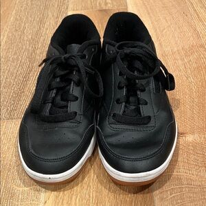 Reebok Black Sneakers with White‎ Soles size 7.5
